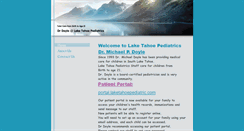 Desktop Screenshot of laketahoepediatrics.com